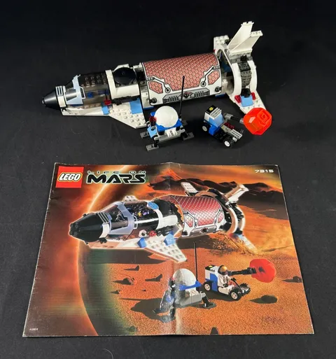 LEGO Life On Mars Solar Explorer #7315 W/ Instructions NO+ Minifigs Missing 1 pc