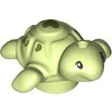 LEGO Friends Baby Turtle Standing Animal Minifigure (Yellowish Green)