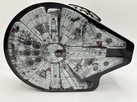 Lego Star Wars Millennium Falcon Zip Bin Mini Figure Carrying Storage Case