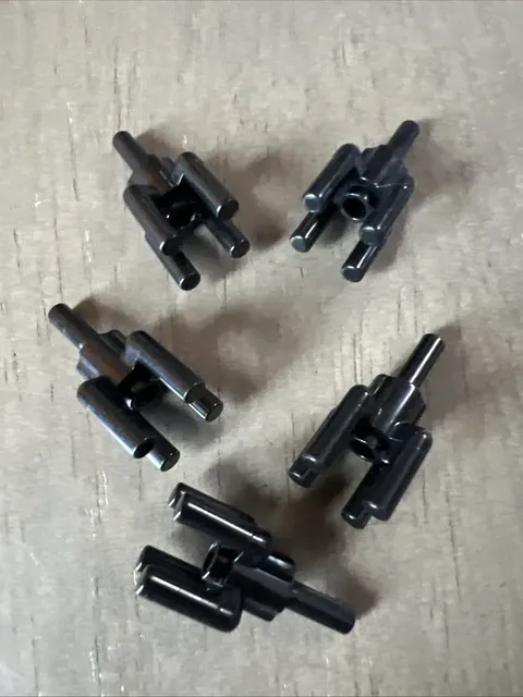 LEGO 2566 Tan Bar 1.2L with Top Stud and 4 Bar Arms Up (Palm Tree Top) 5 Pieces