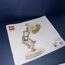 LEGO Ideas Disney Pixar Luxo Jr. 21357 Instructions Manual Booklet Only