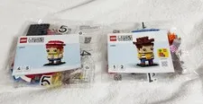 LEGO Brick Headz 40860, Toy Story Woody and Jessie Figures with Instructions