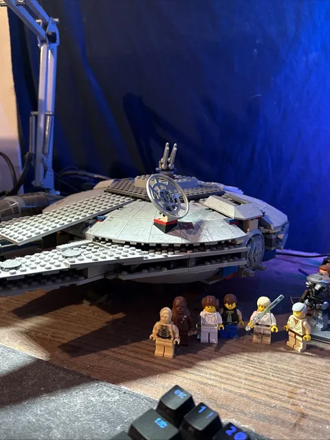 LEGO Star Wars Millennium Falcon 7190 Complete Build w Manual READ DESCRIPTION