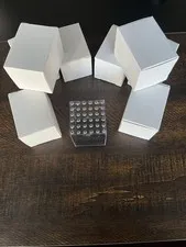Lego Minifigure Display Cases Lot Of 9x Not Lego Brand