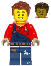LEGO: Harl Hubbs without Utility Belt (cty1095)