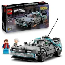 LEGO Speed Champions Zeitmaschine aus Zurück in die Zukunft - Kinder Spielzeug m