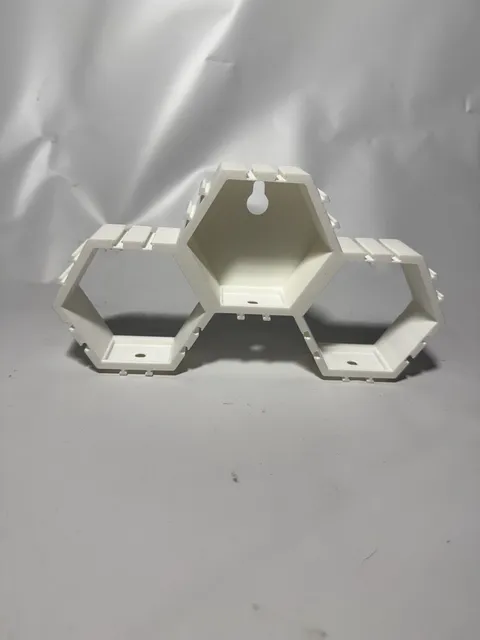 Lego Minifigure Display Case 3D Printed White