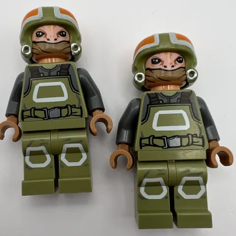 LEGO Resistance Ground Crew Minifigure x2 75102 Poe's X-Wing Fighter Star Wars 