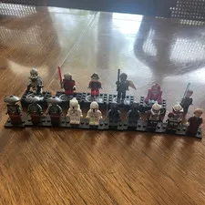 LEGO Star Wars Minfigs (as pictured) Embo, White Boba Pre Viszla 25thanniversary