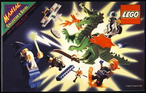 1993 LEGO MANIAC COLLECTOR’S GUIDE Shop Home CATALOG Dragon Masters SPACE POLICE