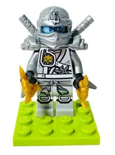 LEGO Ninjago Tournament of Elements Zane Jungle Robe Minifigure njo0111 70748