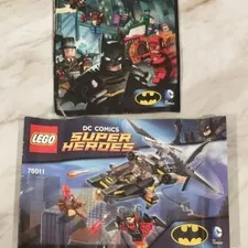 LEGO 76011 Batman: Man-Bat Attack Instruction Manual Booklet Multilingual 2014