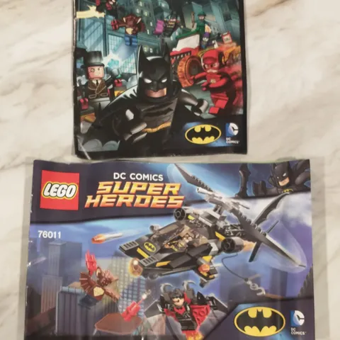 LEGO 76011 Batman: Man-Bat Attack Instruction Manual Booklet Multilingual 2014