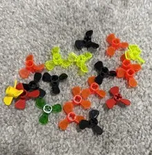Lot of 18 LEGO Propeller with 3 Blades 6041 3 Diameter Boat Plane Parts Vintage