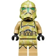 LEGO 41st Elite Corps Clone Trooper with Dark Tan Legs Minifigure 75035 New