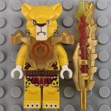 Lego Legends of Chima Minifigure LOC081 Lundor Fire Chi Heavy Armor