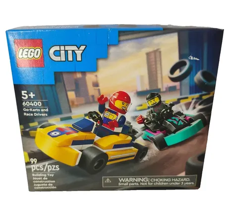 LEGO CITY: Go-Karts and Race Drivers (60400) 99pcs New In Box