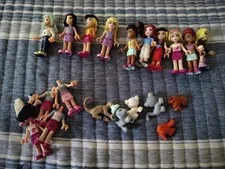 LEGO Friends Minifigures Mini Dolls Lot Assorted w/ Animals 