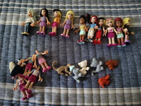 LEGO Friends Minifigures Mini Dolls Lot Assorted w/ Animals 