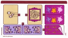 LEGO STICKER SHEET 43237 ISABELA'S FLOWERPOT from set New & Genuine