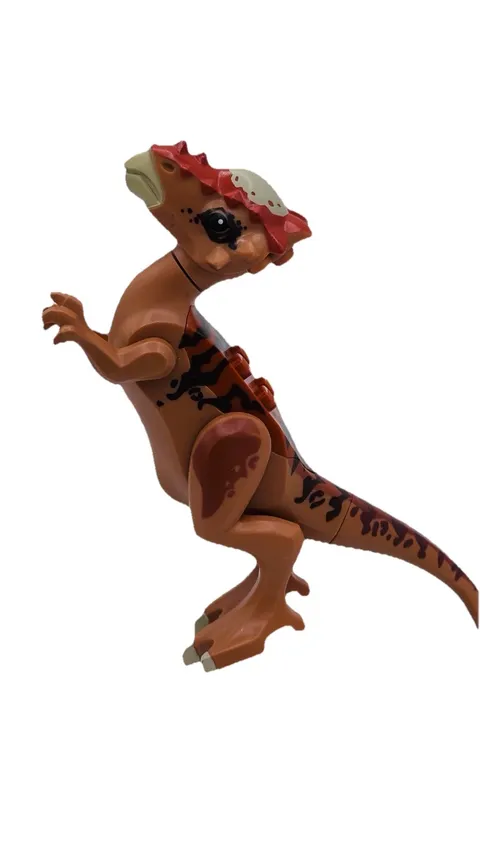LEGO Jurassic World Stygimoloch Dinosaur Figure Orange Brown Stiggy