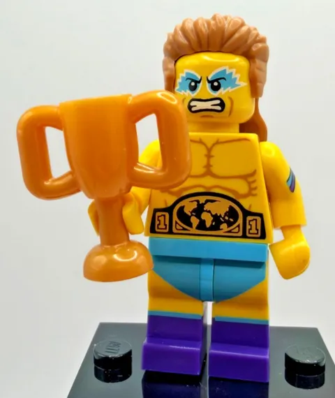 LEGO (71011) CMF Series 15 Wrestling Champion Minifigure col15-14 Complete New