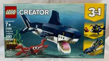 LEGO CREATOR 31088 Deep Sea Creatures - NEW Sealed, Free Shipping, Shark, Crab