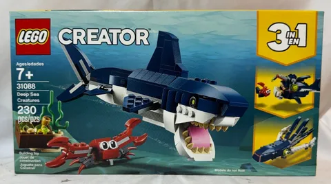 LEGO CREATOR 31088 Deep Sea Creatures - NEW Sealed, Free Shipping, Shark, Crab
