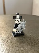 Lego Steamboat Willie Mickey Mouse Mini Figure