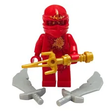 Genuine Lego Ninjago NRG Kai Minifigure & Accessories njo0055 Rise of the Snakes