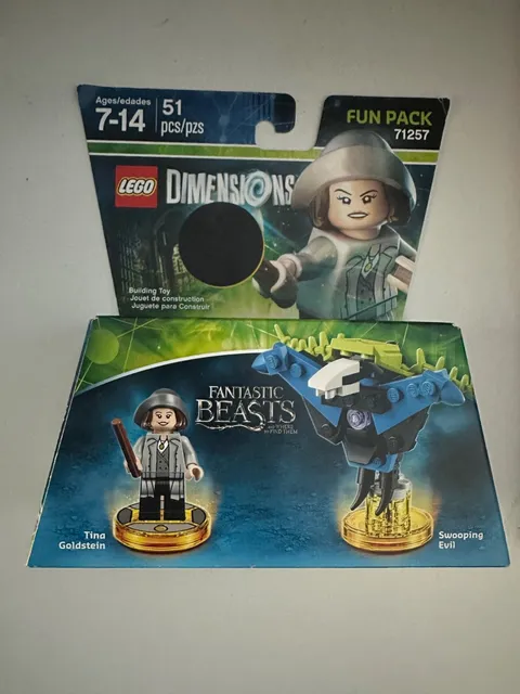 RETIRED LEGO DIMENSIONS: Tina Goldstein Fun Pack (71257) Brand New Sealed US