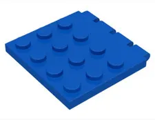 LEGO Blue Hinge Vehicle Roof 4 x 4 inv.628