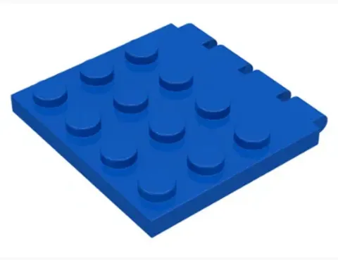 LEGO Blue Hinge Vehicle Roof 4 x 4 inv.628