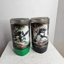 Lego Bionicle Rahkshi 2 Empty Collectible Canister Box Cases Only