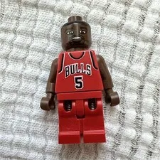 RARE/ VINTAGE LEGO Sports Basketball Chicago Bulls #5 Jalen Rose NBA Collectors