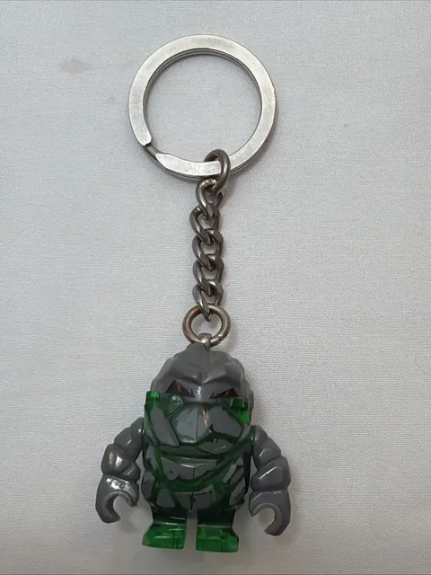 Lego Power Miners Rock Monster Boulderax Minifigure Keychain - #852505 - 2009
