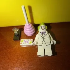 Lego DC Minifigures - 71026 The Joker White Suit, Green Hair & Pink Cotton Candy