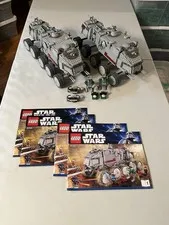 LEGO Star Wars 8098 Clone Turbo Tank Lot Of 2 Good Condition No Minifigures