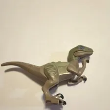 LEGO Jurassic World Delta Raptor Figure 75917 RARE RETIRED BEAUTIFUL CONDITION 