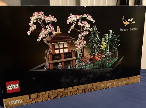 LEGO Icons Tranquil Garden 10315 Complete Set 1363 pcs 18+ Botanical