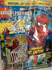 LEGO Spider Man Magazine + Limited Tin Box Spider Man 1 New Sealed