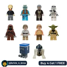 LEGO Star Wars Minifigures 75420 75422 75425 YOU PICK Yoda, Luke and more!