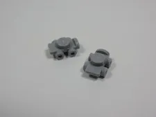 LEGO Lot of 2 Light Bluish Gray Roller Skates Accessory Minifig S4