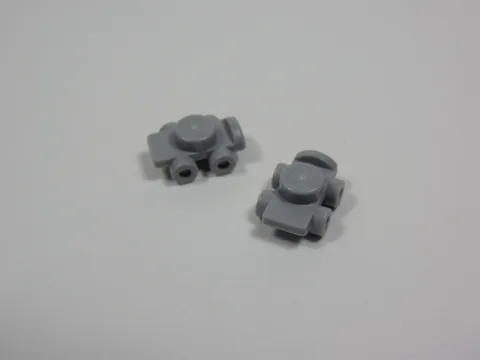 LEGO Lot of 2 Light Bluish Gray Roller Skates Accessory Minifig S4