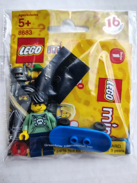 Lego 8683 Minifigures Series 1 Skate Boarder
