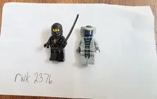 LEGO Ninjago Minifigure Lot Of 2 -  Njo 006 and Njo 033 - Used Condition