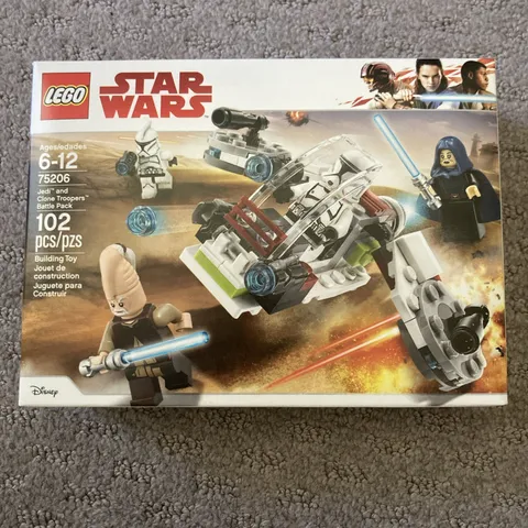 LEGO Star Wars: Jedi and Clone Troopers Battle Pack (75206) New