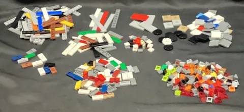 Vtg Lego Tile Variety Qty 345 Ships Free