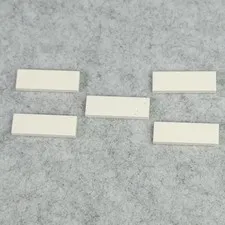 LEGO 63864 Tile 1 x 3 White x5 Genuine