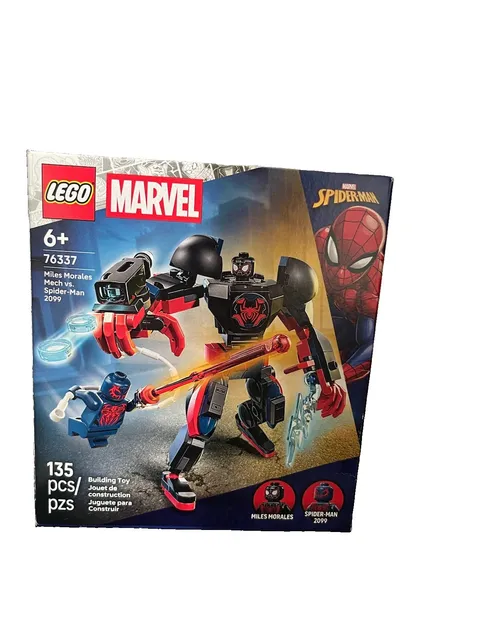 LEGO Marvel Spider-Man Miles Morales Mech vs Spider-Man 2099 76337 135 pcs